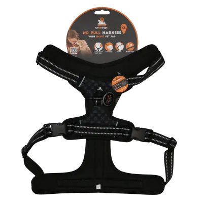 Spotted! Pro No Pull Harnas Dunkelgrau XL