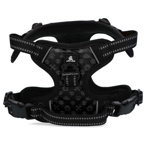 Spotted! Pro No Pull Harnas Dunkelgrau XL