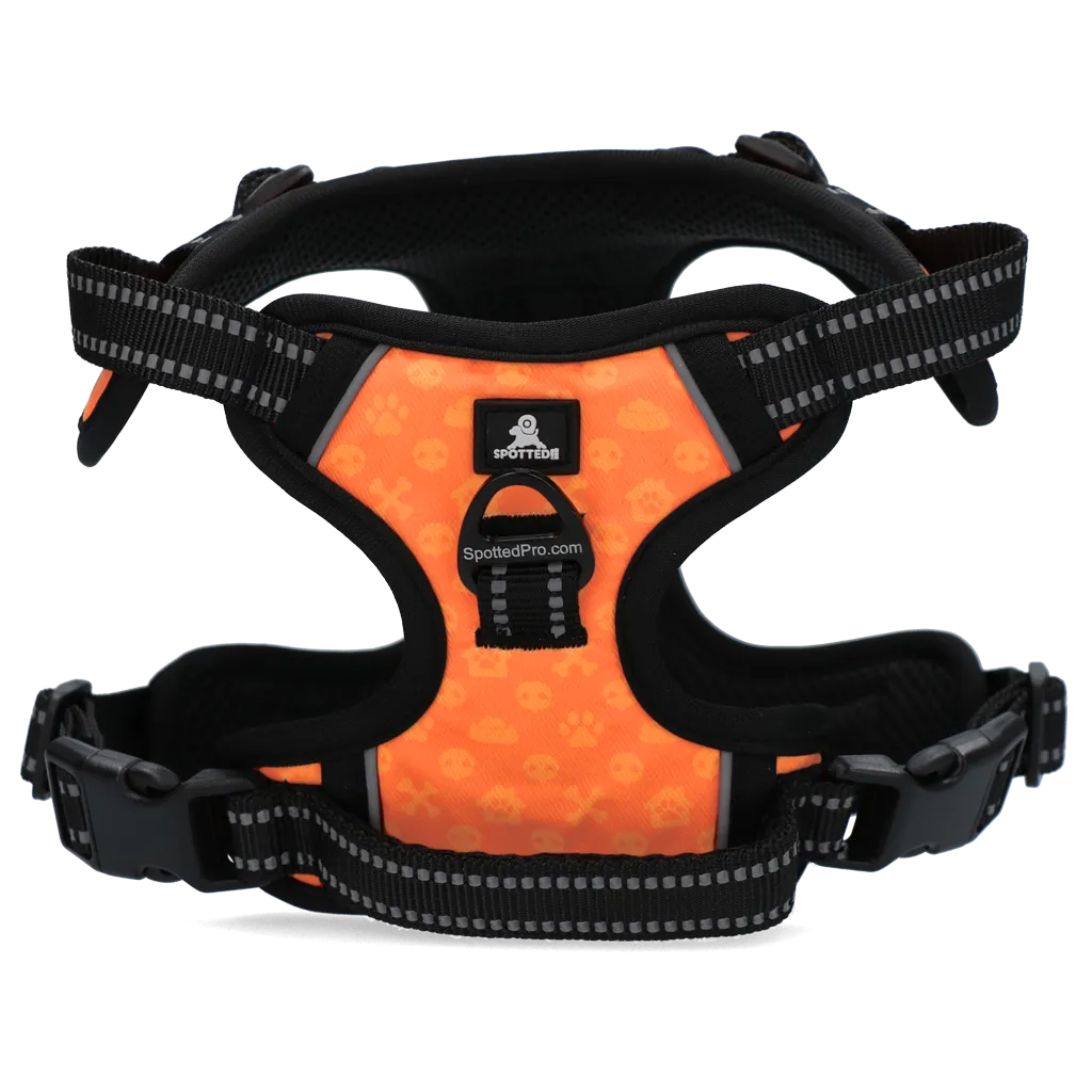 Spotted! Pro No Pull Harnas Orange XS