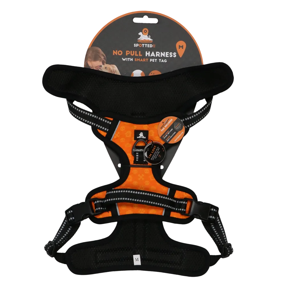 Spotted! Pro No Pull Harnas Orange M