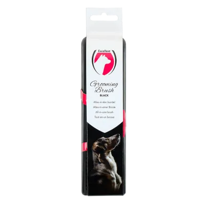 Excellent Pets Grooming Brush Medium Schwarz