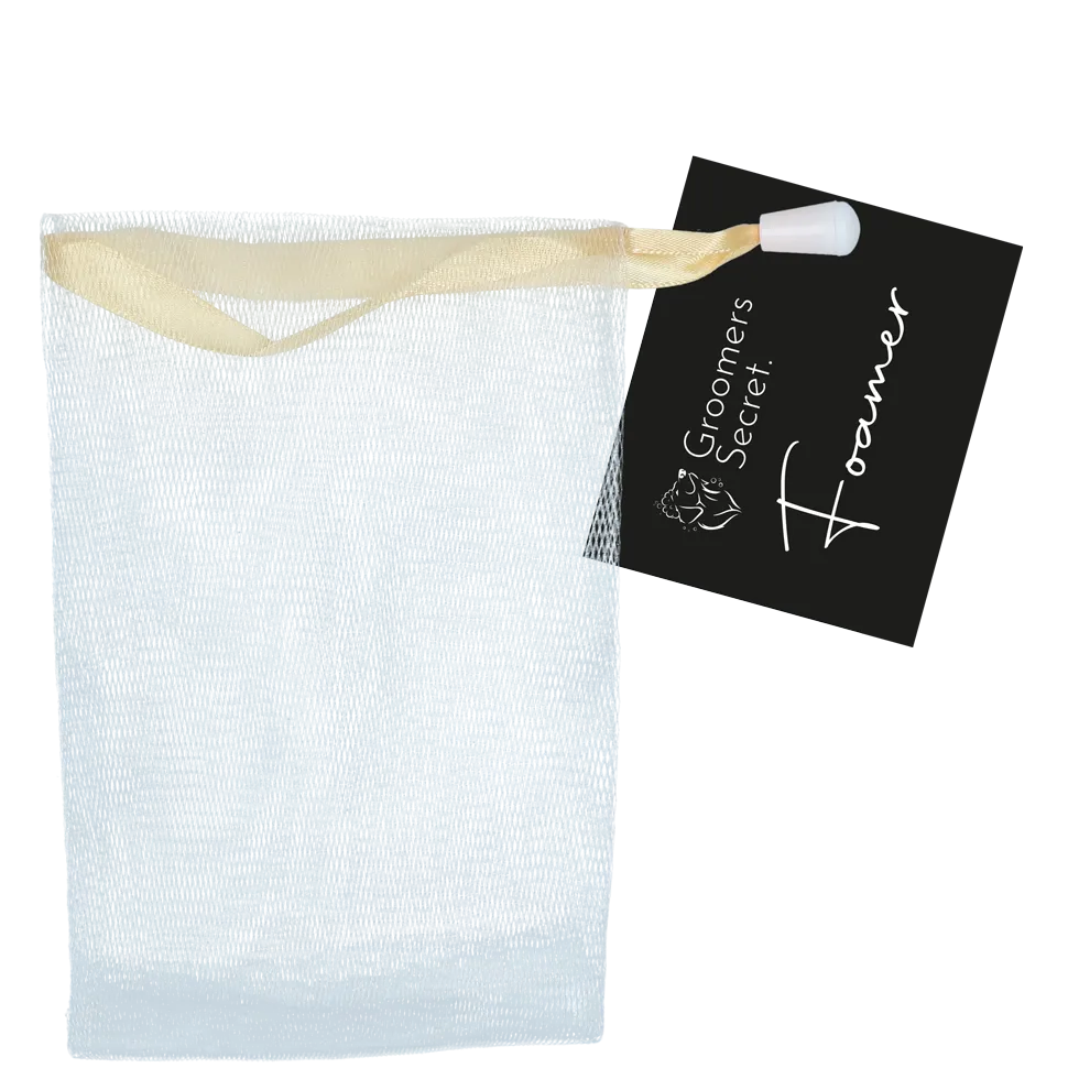 Groomers Secret Shampoo-Bar Schaumnetz