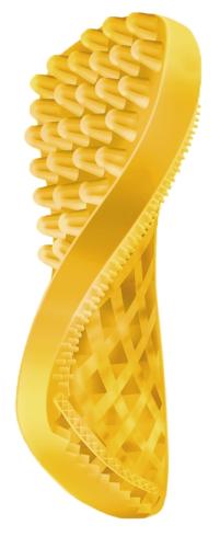 Pet+Me Dog Bürste Kurzhaar Gelb