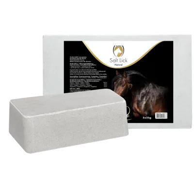 Excellent Horse Salt Lick Naturel 3 x 2 kg