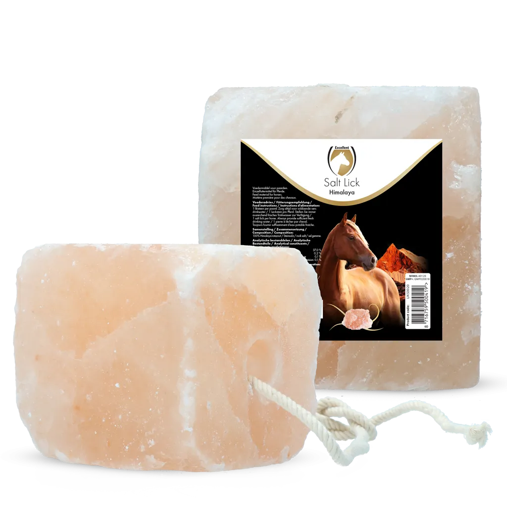 Excellent Horse Salt Lick Himalaya 2-3 kg (Mit Seil)