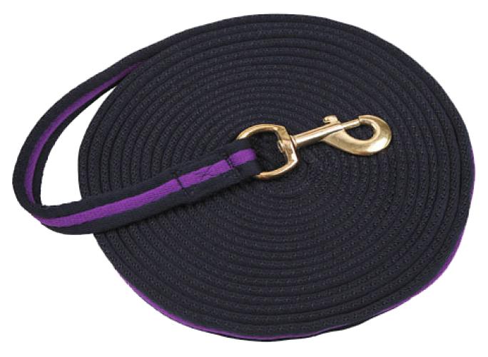 longierleine-soft-lux-schwarz-mit-verschluss-8-m-lila-146787