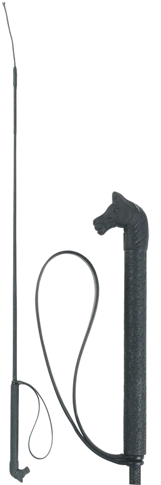 Reitgerte 90cm schwarz