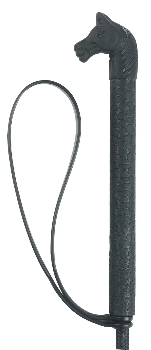 Reitgerte 90cm schwarz