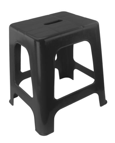 Aufstieghilfe und Sitz Schwarz