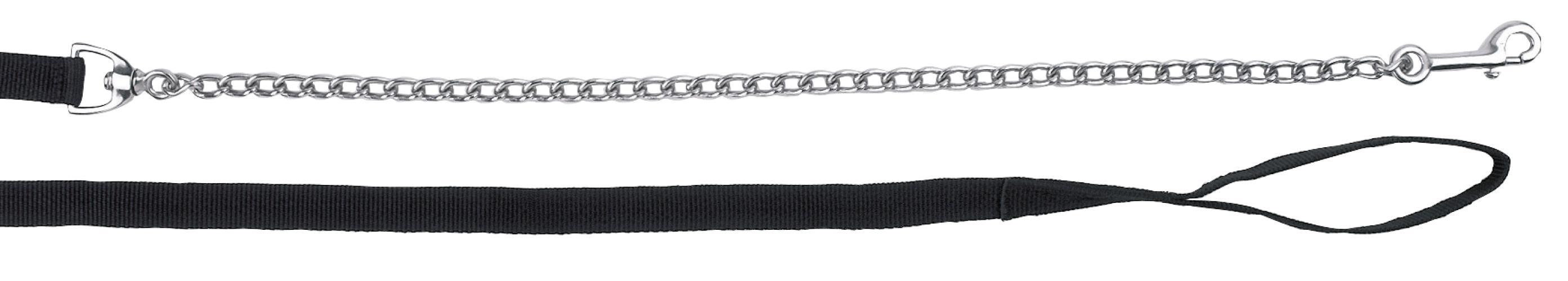 Leitlinie mit Kette Schwarz 250cm