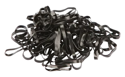 Gummibänder Schwarz