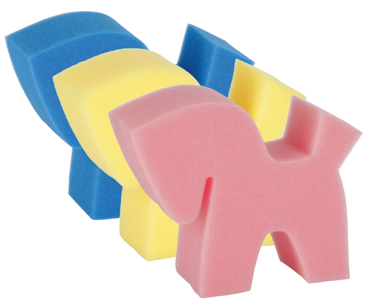 Schwamm Flecki Pferd 3 Farben