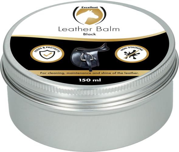 Excellent Leder & Sattel Balm Naturell Schwarz