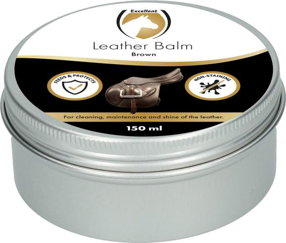 Excellent Leder & Sattel Balm Naturell Braun
