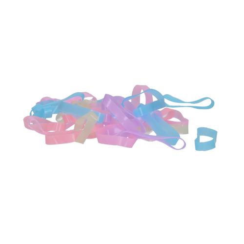 Excellent Horse Rubber Bands Silicone Rainbow
