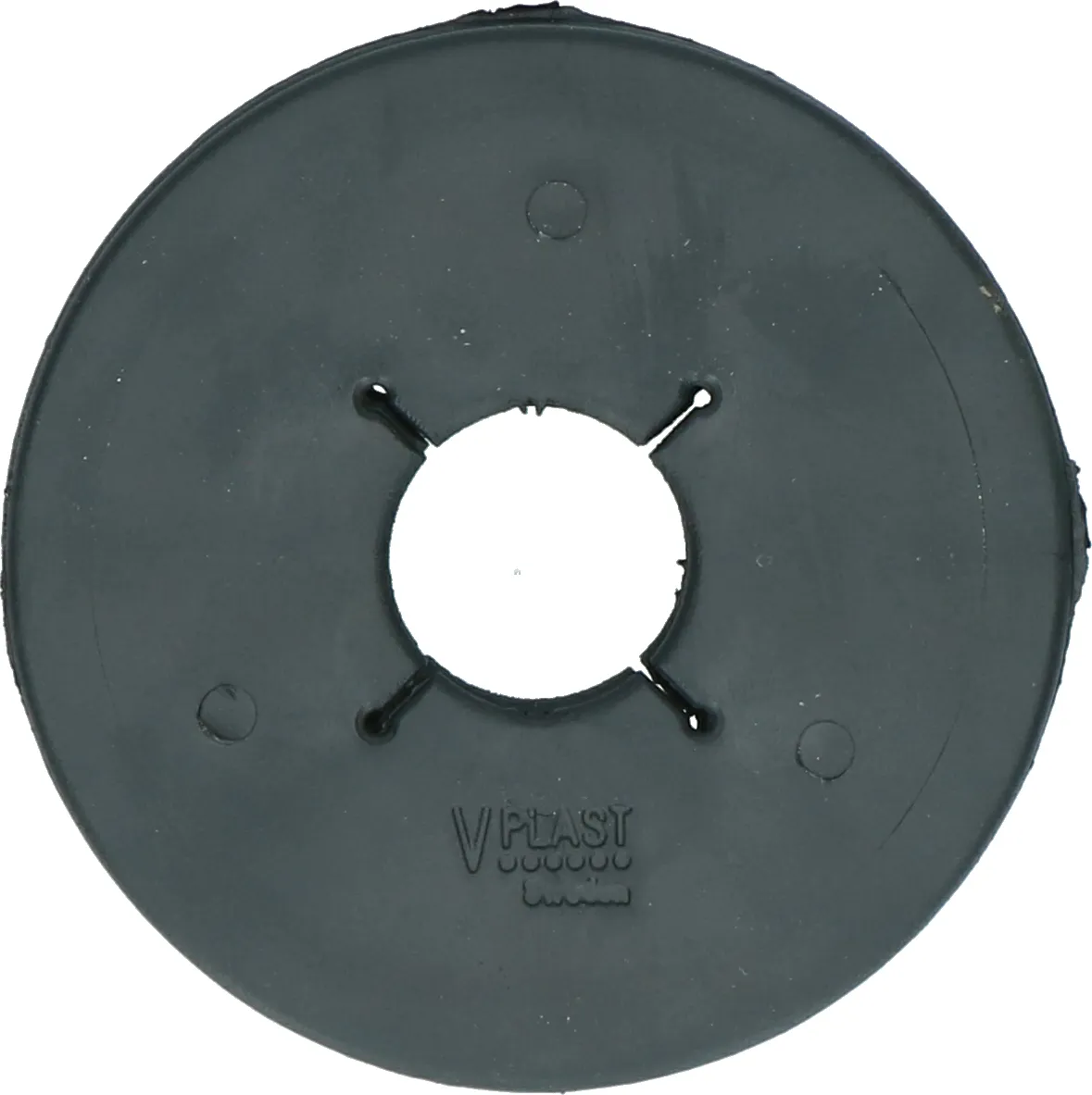 Gebisscheibe Pferd 90 mm Schwarz