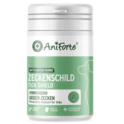 AniForte® Zecken Schild Kapseln für mittel grosse Hunde