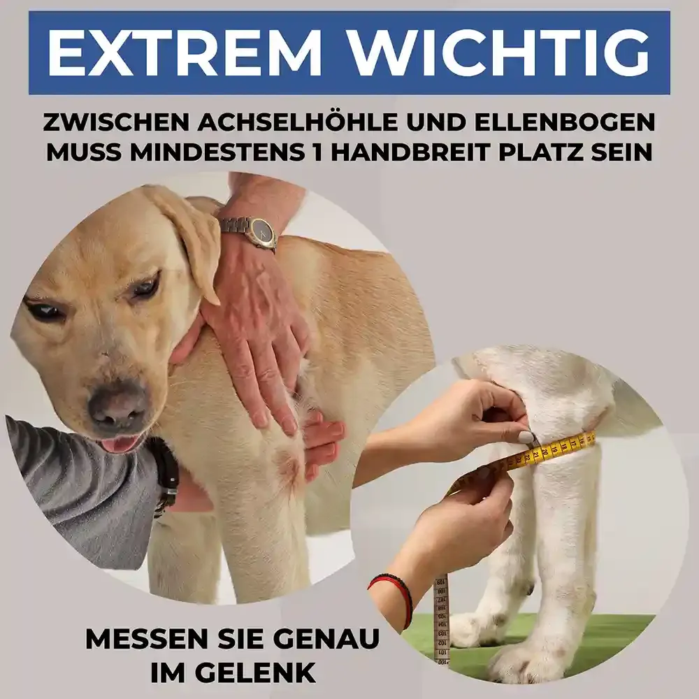 Hundebandage Ellenbogen/Liegeschwielen XS – Nature Pet