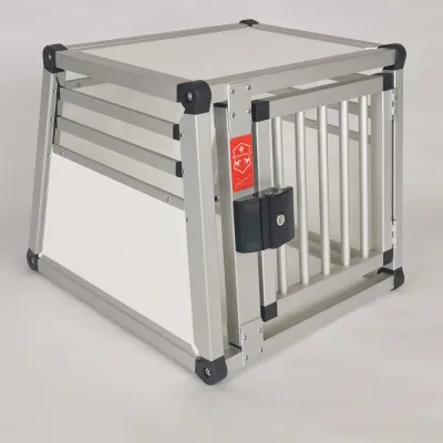 Stosstangenschutz zuHundebox Alu "Citan",  H 42cm,  B 45cm,  T 50cm