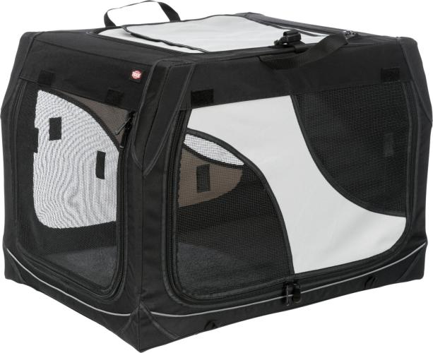 Transportbox für Hunde – Mobile Kennel Vario mit Metallrahmen 61x43x40