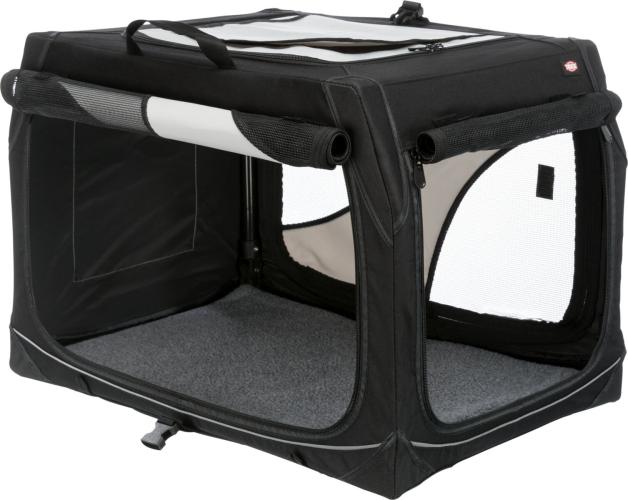 Transportbox für Hunde – Mobile Kennel Vario mit Metallrahmen 76x48x51cm