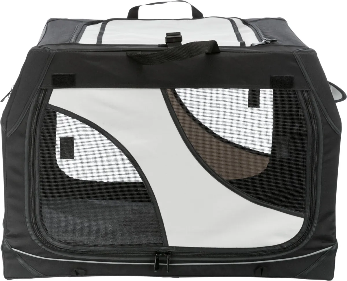 Transportbox für Hunde – Mobile Kennel Vario mit Metallrahmen 76x48x51cm