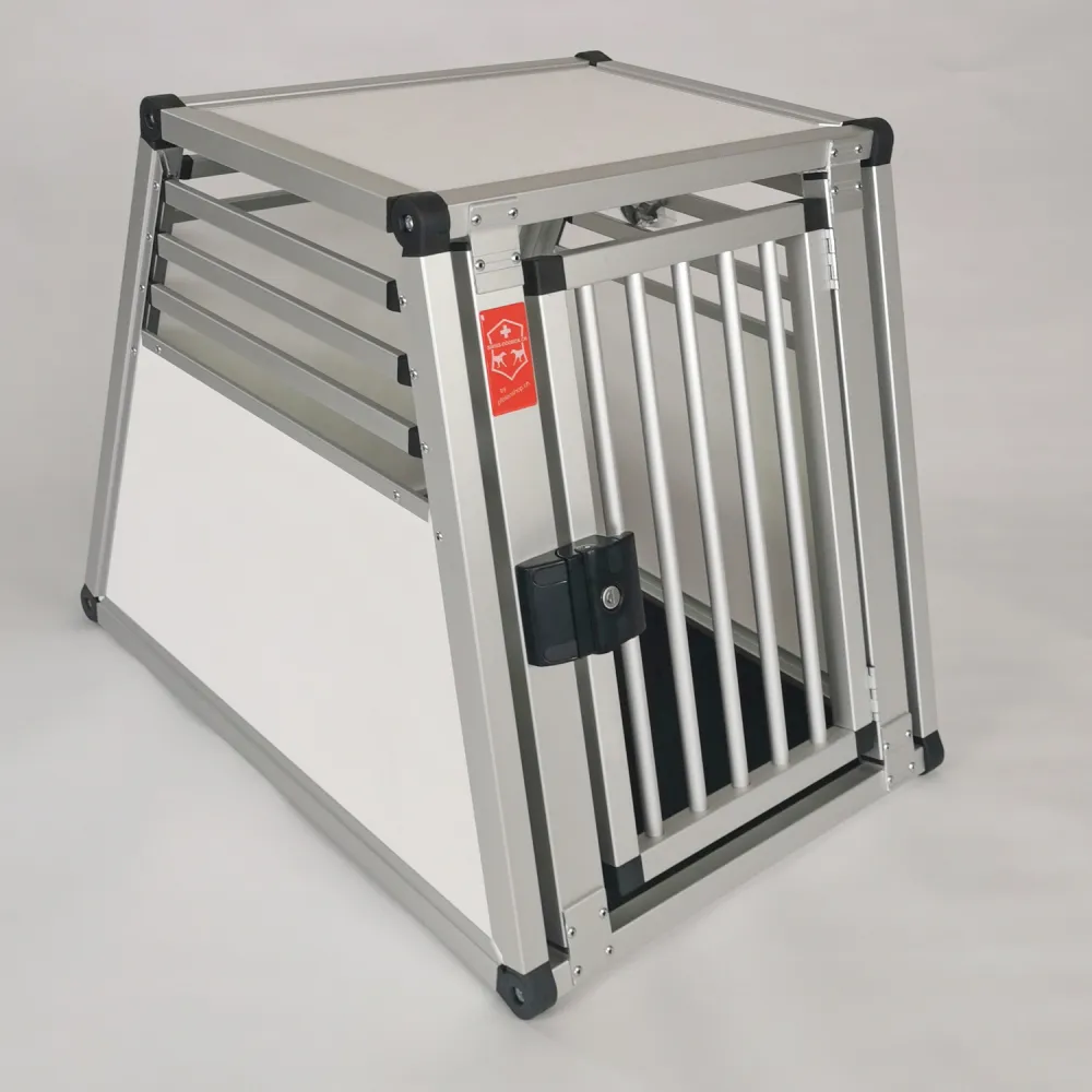 Gummimatte zu Hundebox Alu "ADARUS",  H 58cm,  B 50cm,  T 73cm