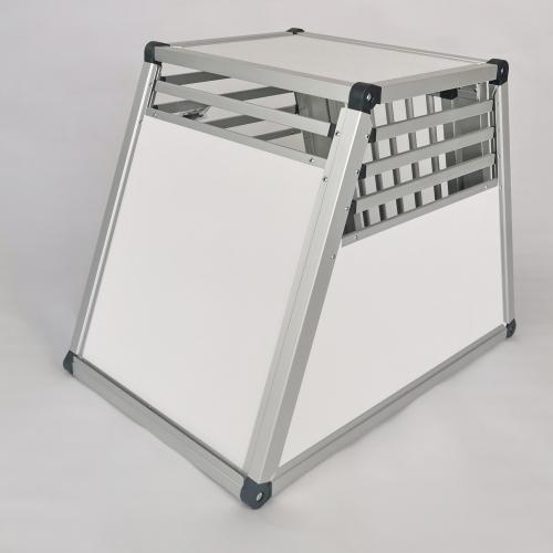 Hundebox Alu "ADARUS",  H 58cm,  B 50cm,  T 73cm, Hundebox