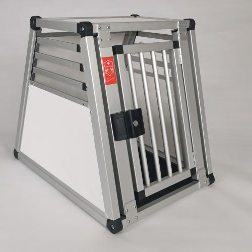 Hundebox Alu "APOLLO",  H 55cm,  B 45cm,  T 62cm, Hundebox