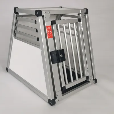 Hundebox Alu "APOLLO", H 55cm, B 45cm, T 62cm,