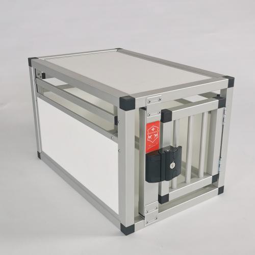 Hundebox Alu "REXTON",  H 40cm,  B 35cm,  T 55cm, Hundebox