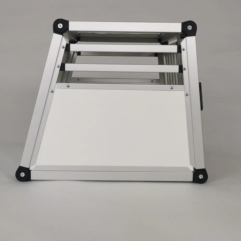 Stosstangenschutz zuHundebox Alu "Citan",  H 42cm,  B 45cm,  T 50cm
