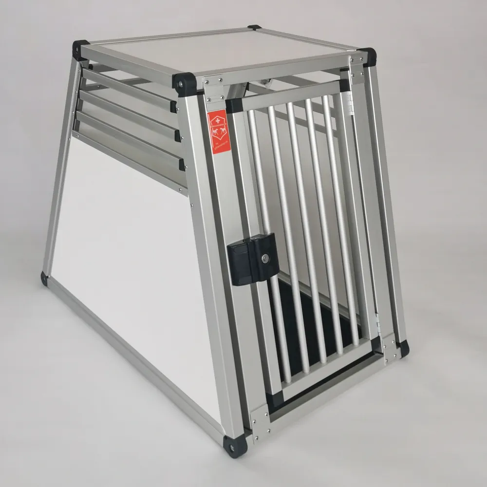 Gummimatte zu Hundebox Alu "JÄGER",  H 67cm,  B 50cm,  T 80cm