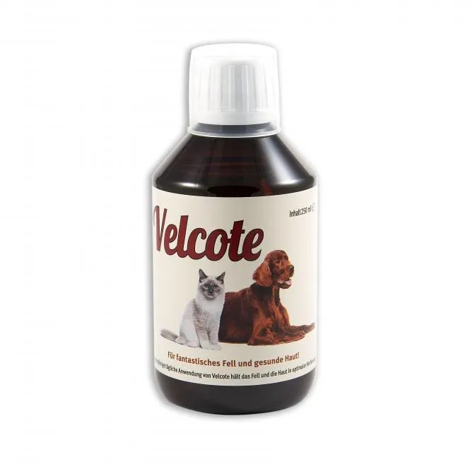 GRAU Velcote Skin & Coat Ergänzungsfuttermittel für Hunde 250 ml