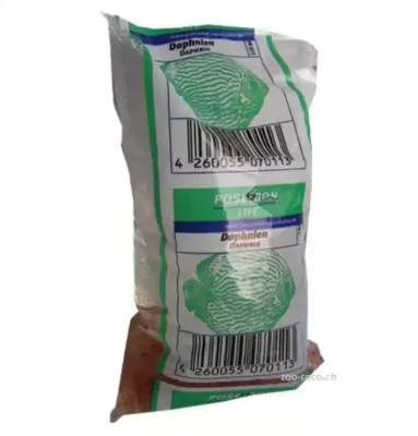 Lebendfutter: Daphnien 110 ml lebend in PE-Beutel