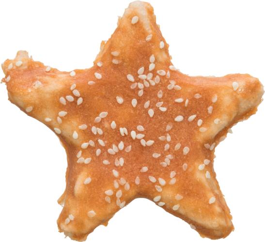 Unverpackt: Stern - Denta Fun Chicken Star, 9cm, 30 g Stück