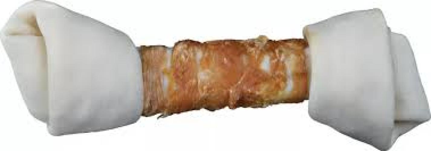 Denta Fun Knotted Chicken Chewing Bone 25cm, 220g