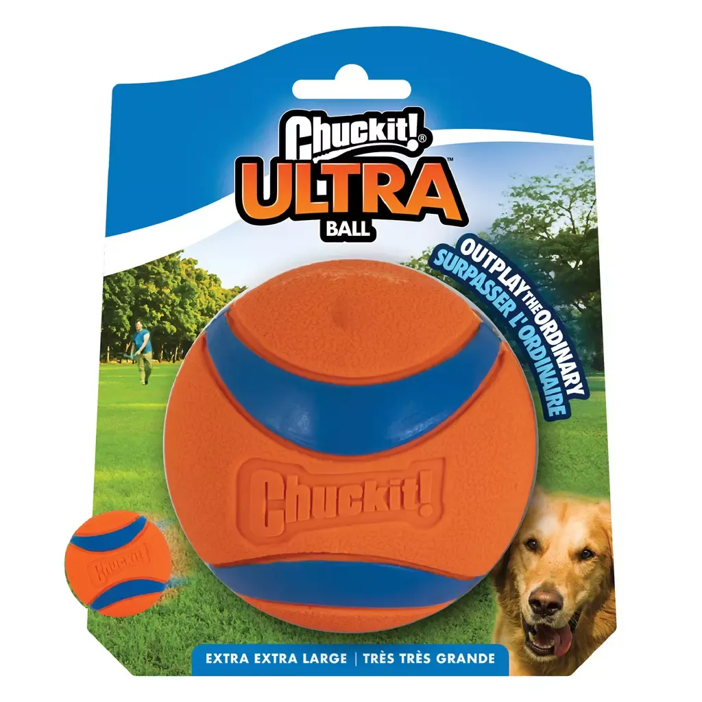 Chuckit! Ultra Ball XXL Apportierball aus Naturkautschuk Ø 10 cm