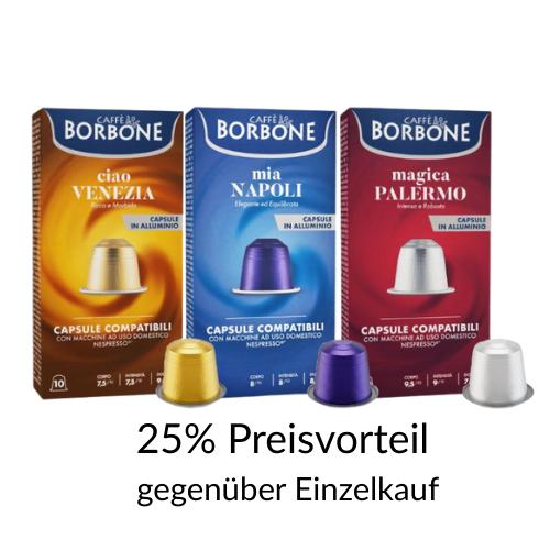 30 Alu-Kapseln Kombi-Pack Borbone