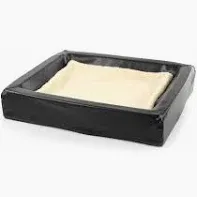 Hygienisches Hundebett anthrazit M, 80x70x14cm