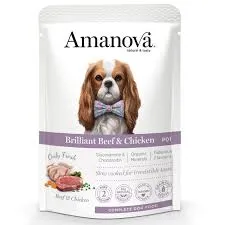 Amanova Adult Rind & Huhn Grain Free Hundefutter 300 g