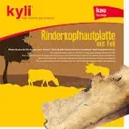 kyli Rinderkopfhaut mit Fell Hund Kausnack 250 g