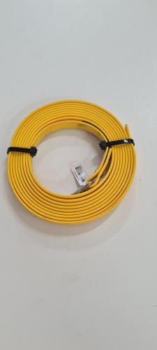 Biothane Schleppleine 3m sonnengelb 12mm wasserfest