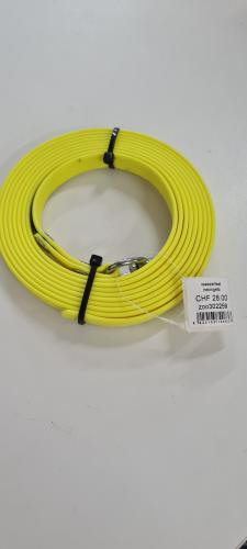 Biothane Schleppleine 3m neongelb 13mm wasserfest