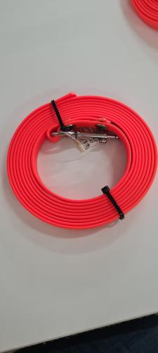 Biothane Schleppleine 3m orange 13mm wasserfest