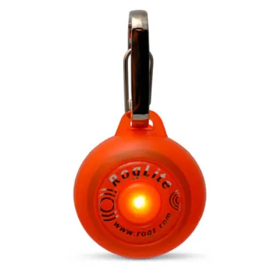 rogz RogLite Leuchtanhänger Orange