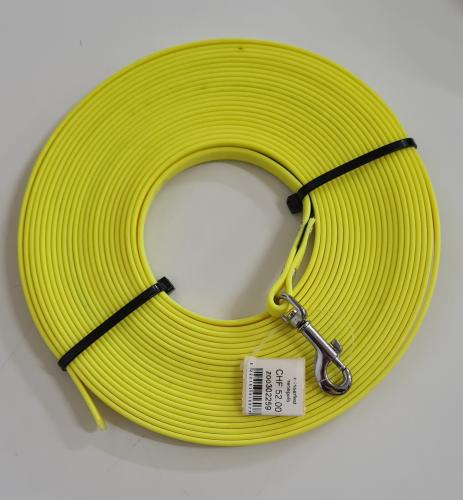 Biothan Schleppleine 10m 10mm neongelb ohne Handschlaufe