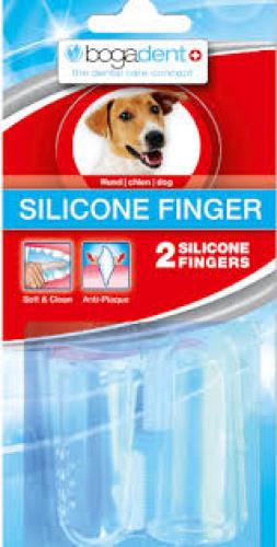 bogadent Silikon Fingerling für Hunde 2 Stk