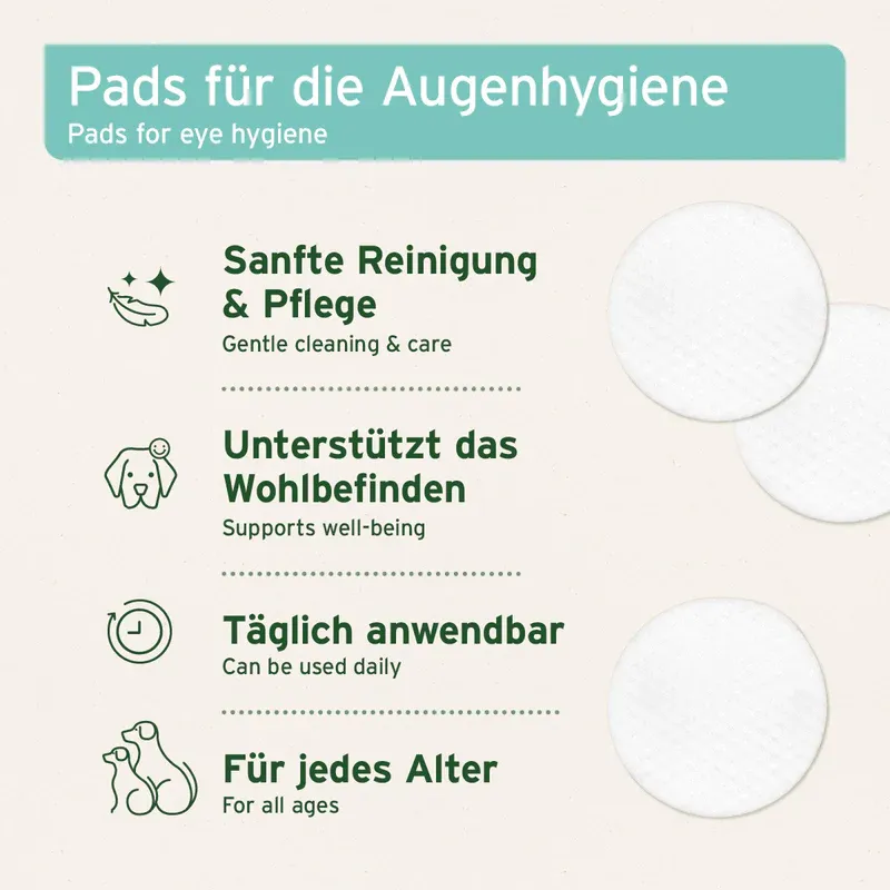 Augen-Reinigungspads für Hunde & Katzen