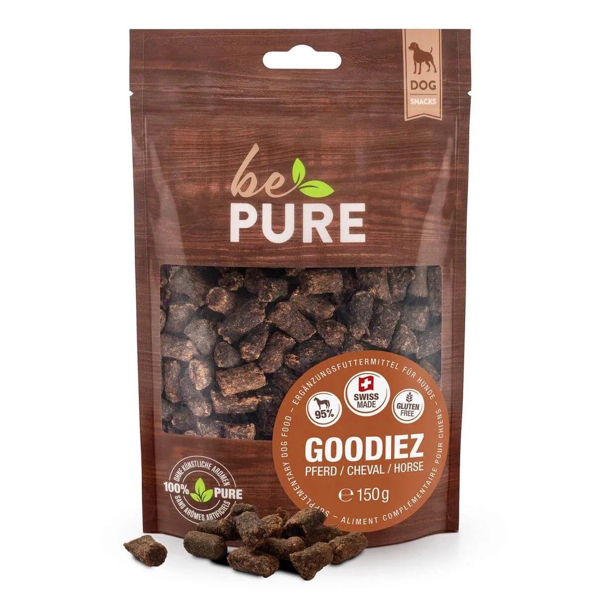 bePure Goodiez Pferd 150g